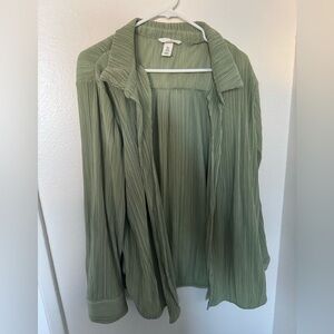 Maternity plisse matching set